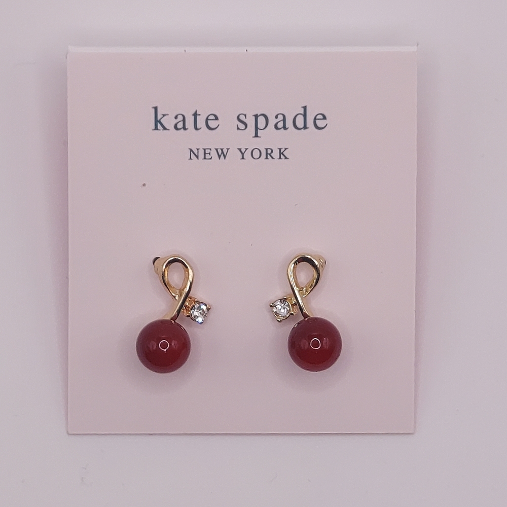 Kate Spade Dangle Cherry Earrings